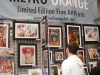 Metro Orange Art convention booth 2014