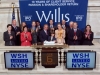 Willis Closing Bell NYSE Banner