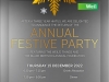 London Christmas party 2022