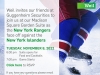 NHL Rangers Islanders Evite