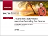 Retirement Reception