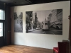 Old NYC Photos cafe mural in Williamsburg